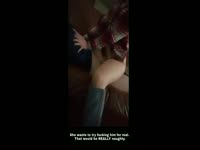 Brother and sister play a game